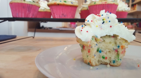 Homemade Funfetti Cupcakes :: Sweets by Sarah Mae