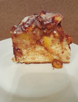 Vanilla Peach Coffee Cake : Sweets by Sarah Mae
